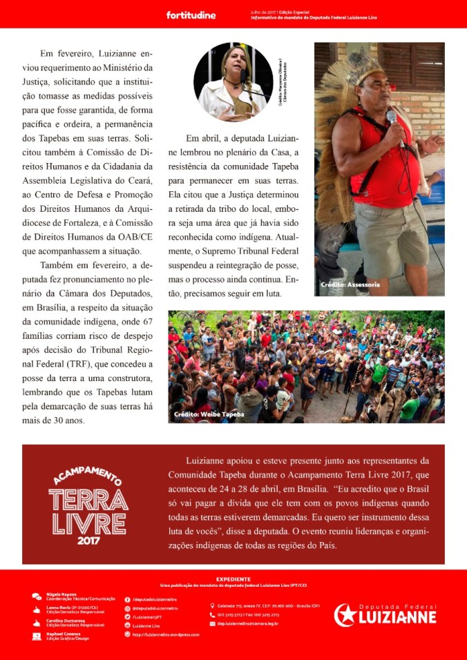 fortitudine indígenas verso