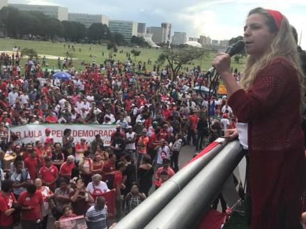 Luizianne ato Lula BSB